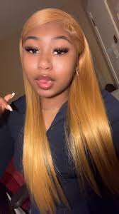 Carina #27 Honey Blonde Colored 13X6 HD Lace Frontal Wigs 250% Straight HD  Lace Human Hair Wigs For Women reviews