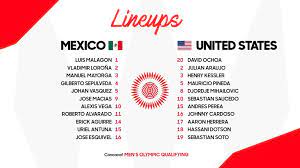 Maybe you would like to learn more about one of these? Mexico Vs Estados Unidos Alineacion Hora Y Tv Del Partido Preolimpico Concacaf
