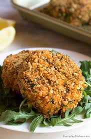 Panko Breaded Baked Salmon Cakes Recipe Video Salmon Cakes Salmon Cakes Recipe Easy Salmon Cakes