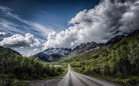 Download Wallpapers Highway Mountain Road Mountain Landscape Alps Asphalt Road Luxury Mountain View Europe For Desktop Free Pictures For Desktop Free