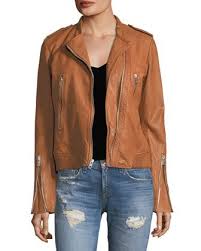 Rag Bone Lyon Zip Front Leather Jacket Leather Jacket Feminine Jackets Washed Leather Moto Jacket