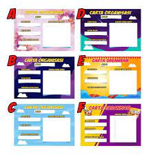 Contoh struktur organisasi perusahaan via adamalf.blogspot.com. Carta Organisasi Set Keceriaan Kelas Sekolah Murah Shopee Malaysia