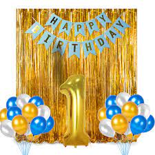 #abdulrafay abdul rafay 1st birthday birthday decoration ideas at home, birthday party. Buy Party Propz Boys 1st Birthday Party Decoration 28pcs For 1st Birthday Decoration For Boys Online At Low Prices In India Amazon In