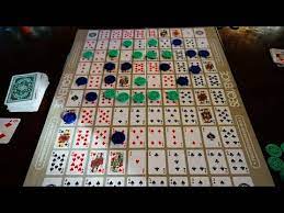 I cut a piece of paneling the size of the game sheet, and used mod poge to hold the sheet onto the wood paneling. How To Play Sequence The Board Game By Jax Youtube