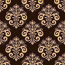It also illuminates and enhances your surroundings while projecting success and prosperity. Wallpaper In The Style Of Baroque Dark Brown And Gold Floral Ornament Graphic Pattern For Fabric Wallpaper Packaging Ornate Damask Flower Ornament Royalty Free Cliparts Vectors And Stock Illustration Image 110530776