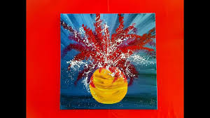 Acrylbilder malen youtube ein acrylbild mit einem teelicht malen sehr farbintensiv youtube, abstrakt malen mit acryl abstract painting with acrylic hd youtube, leinwand grundieren für verschiedene blumen malen acryl leicht für anfänger easy flowers acrylic painting for beginners youtube. Blumen Blumenstrauss Vase Malen Acryl Mit Schwamm Und Spritztechnik Leich Blumen Blumenstrauss Blumenstrauss Gemalde Auf Leinwand