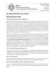 Wodurch nützen überlastungsanzeigen den patientinnen? Die Mav Informiert Zum Thema Uberlastungsanzeige