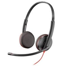 Plantronics Blackwire C3225 Usb A 3 5mm Binaural Headset