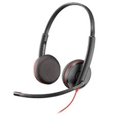 Plantronics Blackwire C3225 Usb A 3 5mm Binaural Headset