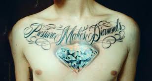 Crowned wings and diamond tattoo. 25 Marvelous Diamond Tattoo Designs Trending Tattoo