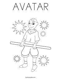 Filled with more than 7 large print out, this. Avatar Coloring Page Twisty Noodle