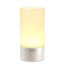 Aukey Table Lamp Touch Sensor Bedside Lamps Dimmable Warm White Light Color Changing Rgb For Bedrooms Amazon Com Touch Lamp Bedside Lamp Lamp