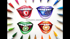Drawing Fruit Lips Youtube ** esl teachers ** we now have a version of this chart that can be used in your classroom. drawing fruit lips youtube