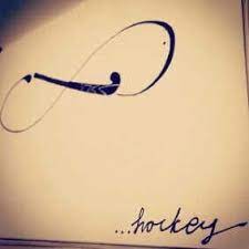 Palos de hockey, indumentaria, fundas, calzado y accesorios. Hokkie Infinity Hockey Tatuajes Femeninos Tatuajes De Hockey