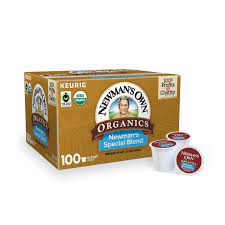 Plus, single serve coffee pods mean everyone in the family can choose exactly what they're craving, every time. Newman S Own Organics Special Blend Extra Bold K Cups 100 Ct Amazon Com Grocery Gourmet Food
