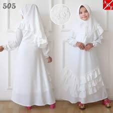Busana muslim anak perempuan modern terbaru 2020. Baju Gamis Anak Perempuan Muslimah Warna Putih Baju Busana Muslim Anak Modern Masakini Style Terbaru Lazada Indonesia