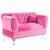 Dusty Pink Light Pink Sofa