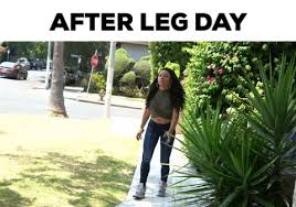 Google frequently inserts jokes and hoaxes into its products on april fools' day, which takes place on april 1. Walking Funny After Leg Day Gif