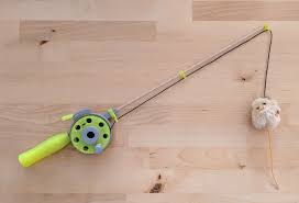 Cat fishin fishing pole toy. Cat Fishing Rod Toy By Vjapolitzer Thingiverse