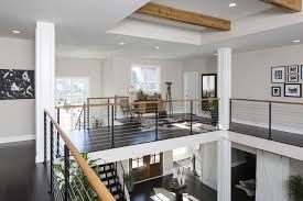 Open Space Second Floor Overlooking The Living Room Home Homedesign Floordesign Flooplan Wideopen Hal Stairs In Living Room Home Room Design House Plans