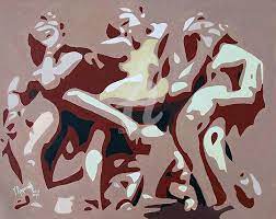 Romantic Love And Sex, Painting by Ragunath Venkatraman | Artmajeur