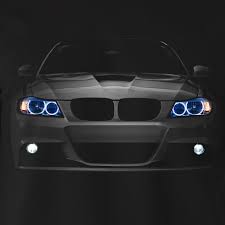 Bmw E92 M3 T Shirt Blue Angel Eyes Scheinwerfer Oss Glow Bmw Angel Eyes Blue Angels