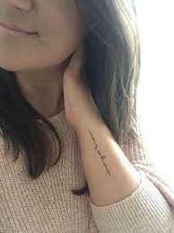 Not only did i purchase the one i wanted, i also learned about sizing of the design according to how big your. Tattoo For Women Small Wrist Words Tat 32 Ideas Forearm Tattoo Women Wrist Tattoos For Women Side Wrist Tattoos