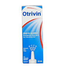 Otrivin plus nasal spray contains the active ingredients xylometazoline hydrochloride and ipratropium bromide. Otrivin Decongestant Nasal Spray 20ml Shoppers Drug Mart