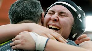 Murrieta Valley's Kiri Schell scores historic win at CIF Southern Section  girls wrestling championships