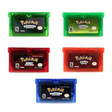 New Pokemon Series Emerald Firered Leafgreen Ruby Sapphire 5 Versions Gba  Game In Box For 32 Bit Video Game Cartridge No Manual - Aliexpress 26