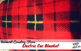 The Vermont Country Store Heated Travel Blanket