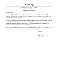 What do you want to read about? Professional Yoga Instructor Cover Letter Examples Livecareer