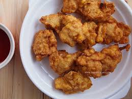 Resepi cucur udang rangup kuah kacang. Cucuq Jagung Ikan Bilis
