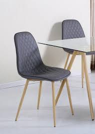 Topline Home Furnishings Grey Pvc Kitchen Chairs Walmart Canada