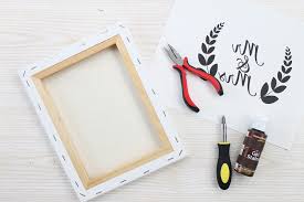 Apply wood glue to the bottom of the frame (14″ x 12″) and attach the plywood that you cut for the bottom with brad nails. Wedding Card Box Personalized With Pictures The Country Chic Cottage