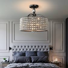 Black Chrome Round Ceiling Fixture Contemporary Acrylic Crystal Ceiling Lights For Corridor Hallway Beautifulhalo Com