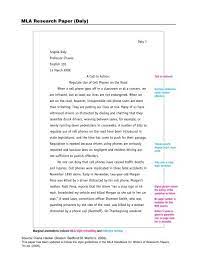 Term paper examples mla format will show you how to develop the appropriate format for your paper. Sample Mla Formatted Research Paper Pdf Phsgradproject