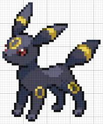 Umbreon In 2020 Pixel Art Pokemon Pixel Art Pixel Art Pattern