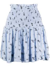 Also set sale alerts and shop exclusive offers only on shopstyle. Blue Floral Print Smock Skirt Editorialist