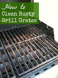 Grill grates should be maintained in the same way you would an iron skillet. Easy Way To Clean Rusty Cast Iron Grill Grates Cleaning Hacks Cleaning Rusty Cast Iron Clean Grill