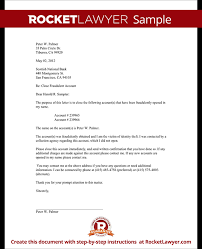 More letter format template sub: Bank Account Closure Letter Template Uk Minak