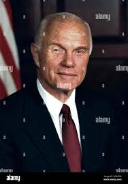 John glenn portrait hi-res stock photography and images