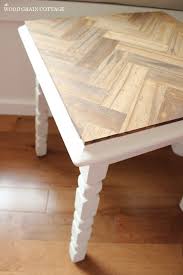You can use small or large round coffee filters or a mix of both for a variety of sizes. 14 Lovely Side Table Makeovers Tip Junkie