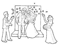 Free download printable wedding colouring sheets for kids. My Wedding Day Printable Coloring