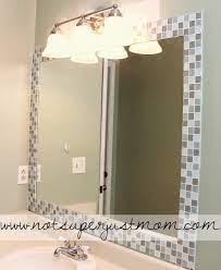 What a beautiful way to get a wow custom piece, without costing you can make this gorgeous mosaic tile mirror in just one weekend. Do It Herself How To Mosaic Tile A Mirror Caffeine And Cabernet