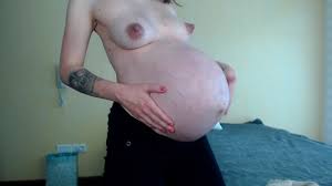 Download and Watch Online Free Porn Videos » Easygoing – 9 months Pregnant  Pantie Stuffing