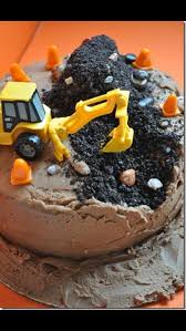 Gateau Pepine Construction Cake Easy Kids Birthday Cakes Construction Birthday Cake