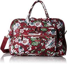 Amazon Com Vera Bradley Iconic Weekender Travel Bag