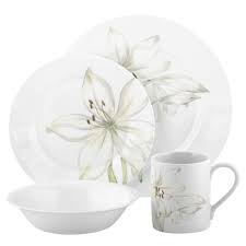 Maybe you would like to learn more about one of these? Amazon Com Corelle Impressions White Flower 16 Piece Dinnerware Set Service For 4 Kitchen Dining Corelle Dinnerware Set Corelle Dinnerware Dinnerware Sets