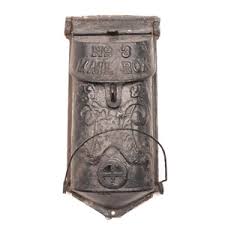 Best locking mailboxes at a glance. Lot Art Antique Griswold Cast Iron Mailbox